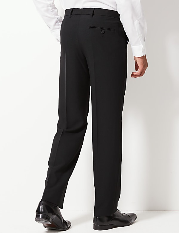 Crease Resistant Single Pleat Trousers