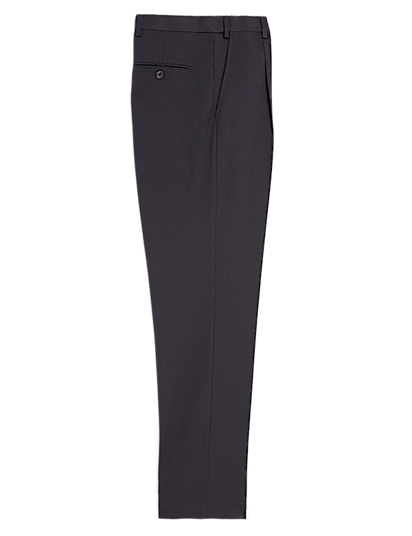 Regular Fit Single Pleat Trousers