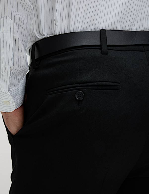 2pk Slim Fit Stretch Smart Trousers - VN