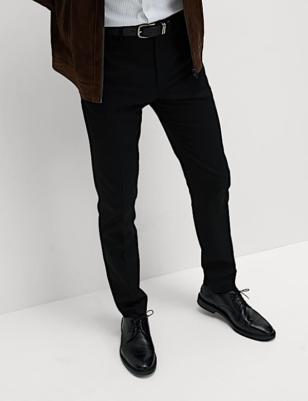 2pk Slim Fit Stretch Smart Trousers - VN