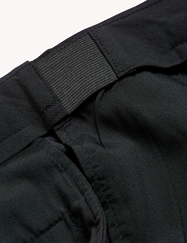 Crease Resistant Slim Fit Flexi Waist Trouser