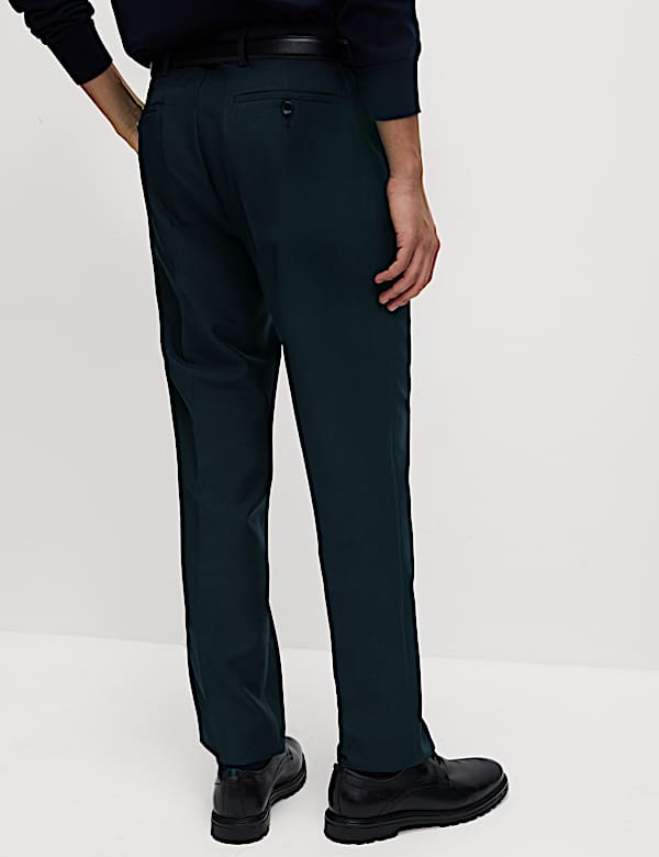 Crease Resistant Flexi Waist Trousers