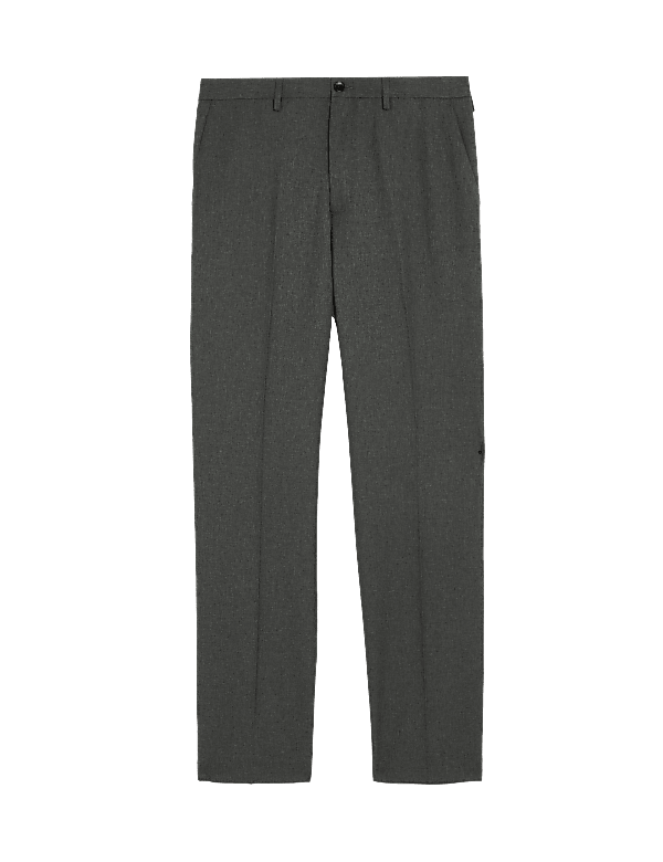 Crease Resistant Flexi Waist Trousers