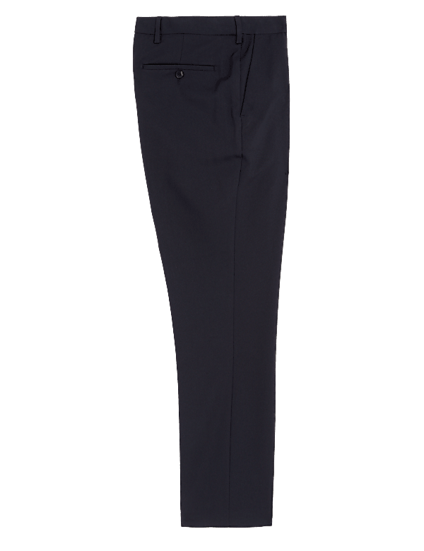 Crease Resistant Flexi Waist Trousers