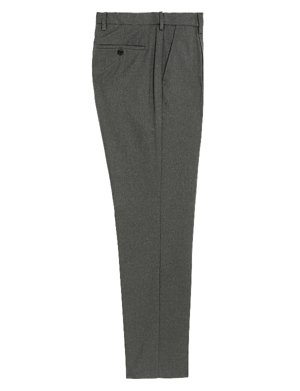 Crease Resistant Flexi Waist Trousers