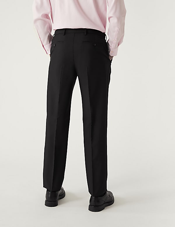 Crease Resistant Flexi Waist Trousers