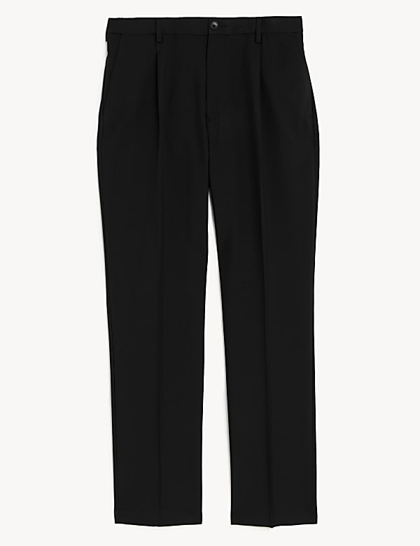 Crease Resistant Flexi Waist Trousers