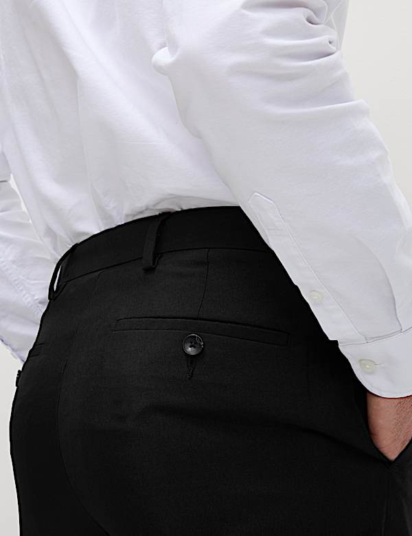 2pk Regular Fit Crease Resist Trousers - NZ