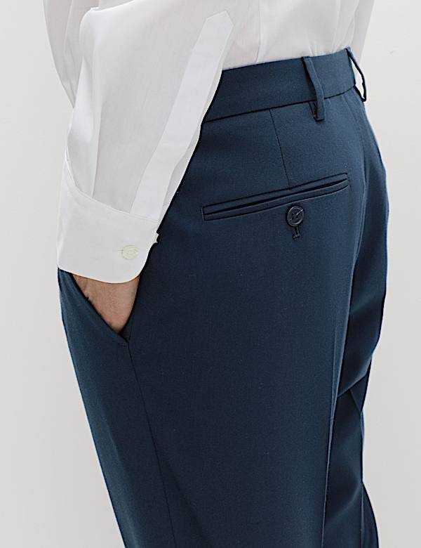 Skinny Fit Smart Stretch Trousers - US