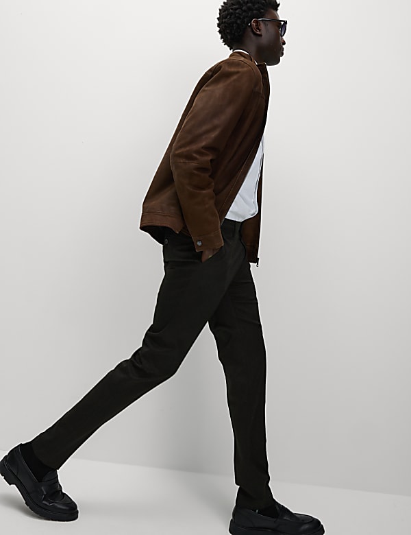 Skinny Fit Smart Stretch Trousers - CN