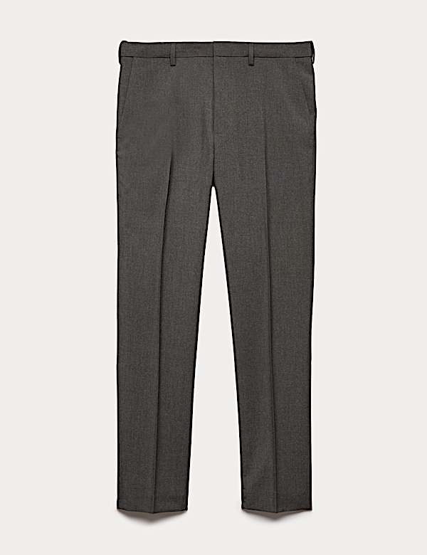 2pk Slim Fit Active Waist Smart Trousers - PL