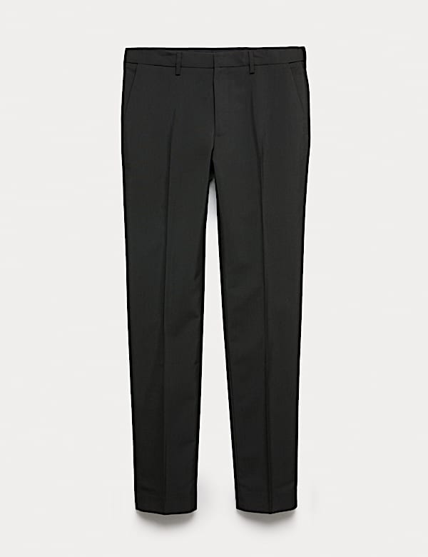 2pk Slim Fit Active Waist Smart Trousers - BN