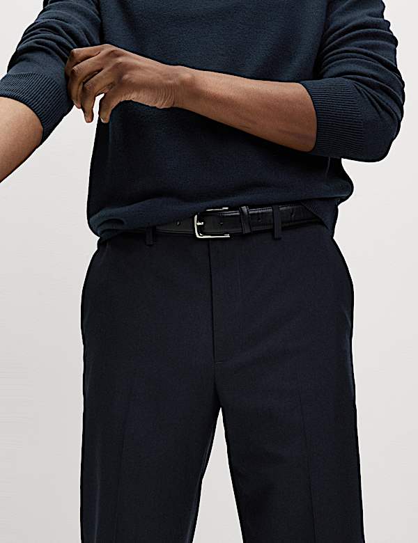 Regular Fit Crease Resist Trousers