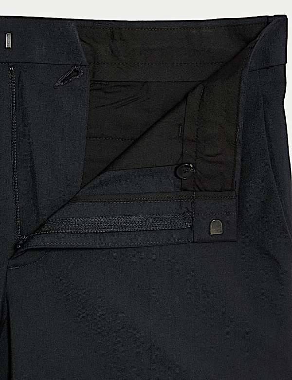 Regular Fit Crease Resist Trousers
