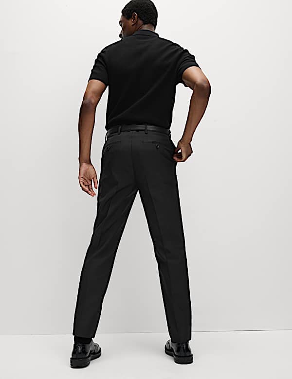 Regular Fit Crease Resist Smart Trousers