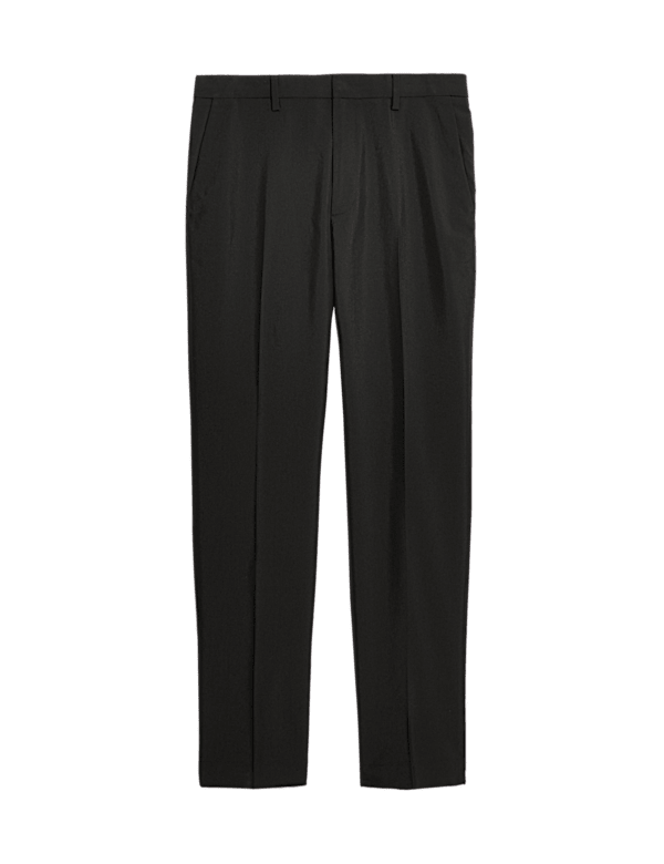 Regular Fit Crease Resist Smart Trousers
