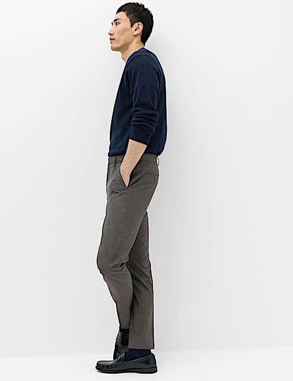 Slim Fit Smart Trousers - IL