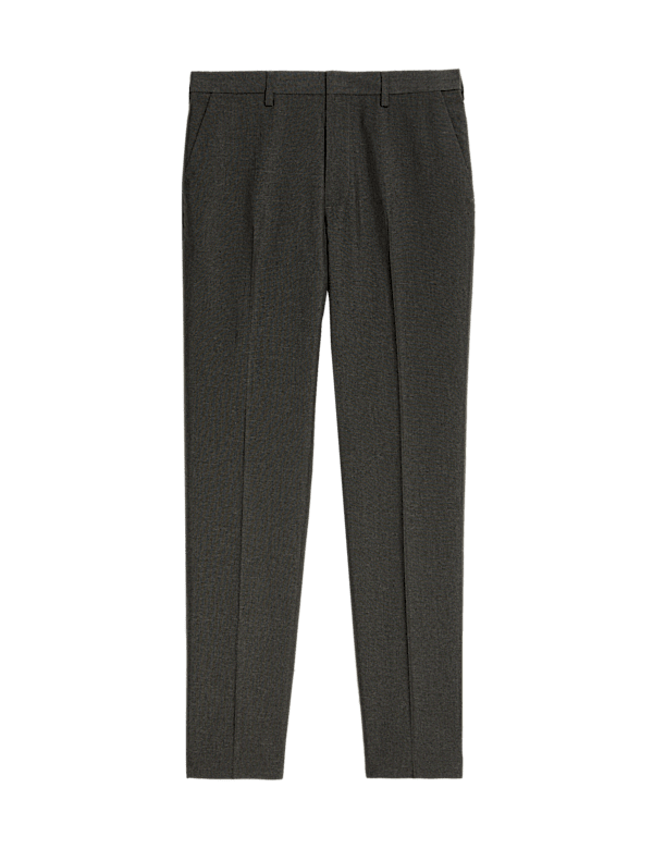 Slim Fit Crease Resist Smart Trousers