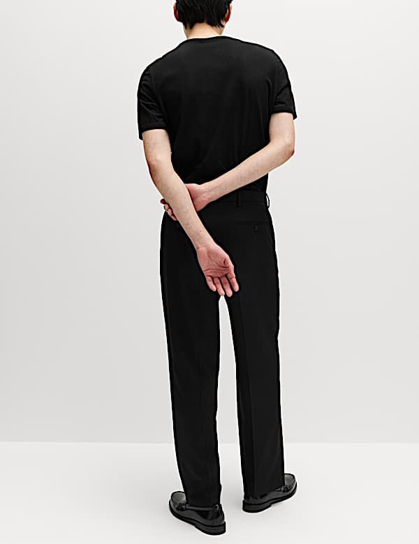 Loose Fit Smart Stretch Trousers - CZ