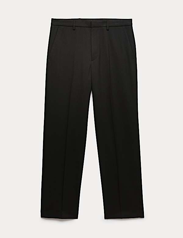 Loose Fit Smart Stretch Trousers - CZ