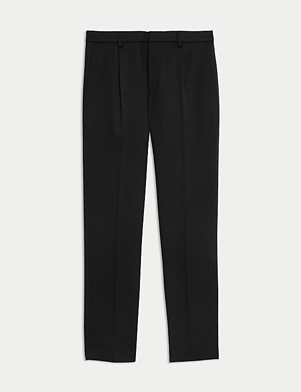 Pantalon habillé extensible coupe ajustée - LU