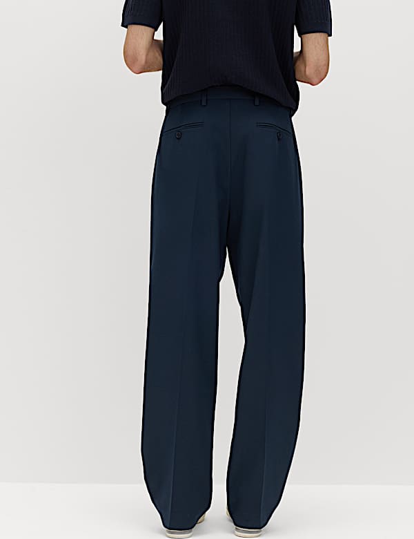 Relaxed Fit Smart Stretch Trousers - ES