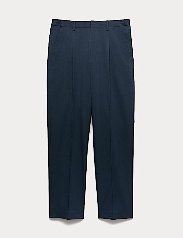 Relaxed Fit Smart Stretch Trousers - ES