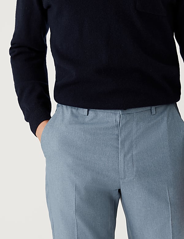 Regular Fit Crease Resist Trousers