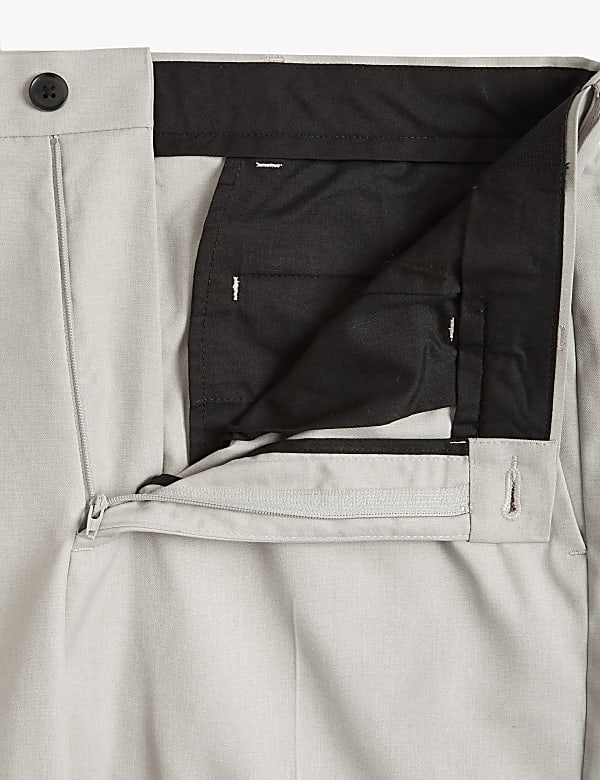 Regular Fit Crease Resist Trousers