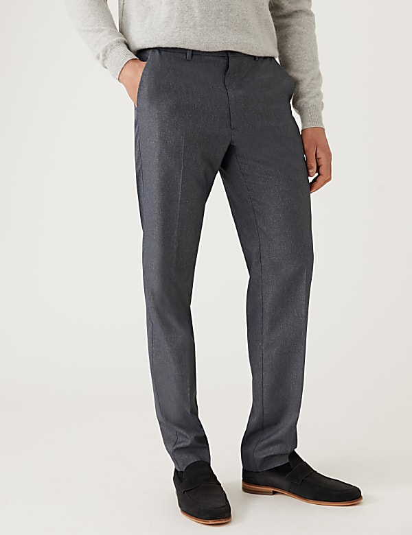 Regular Fit Crease Resist Trousers