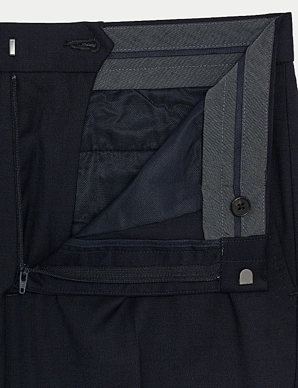 Wool Rich Stretch Trousers
