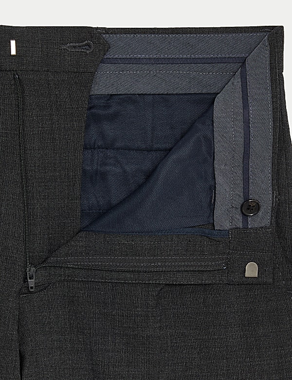 Wool Rich Stretch Trousers