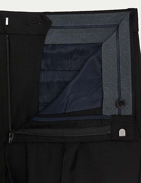 Wool Rich Stretch Trousers