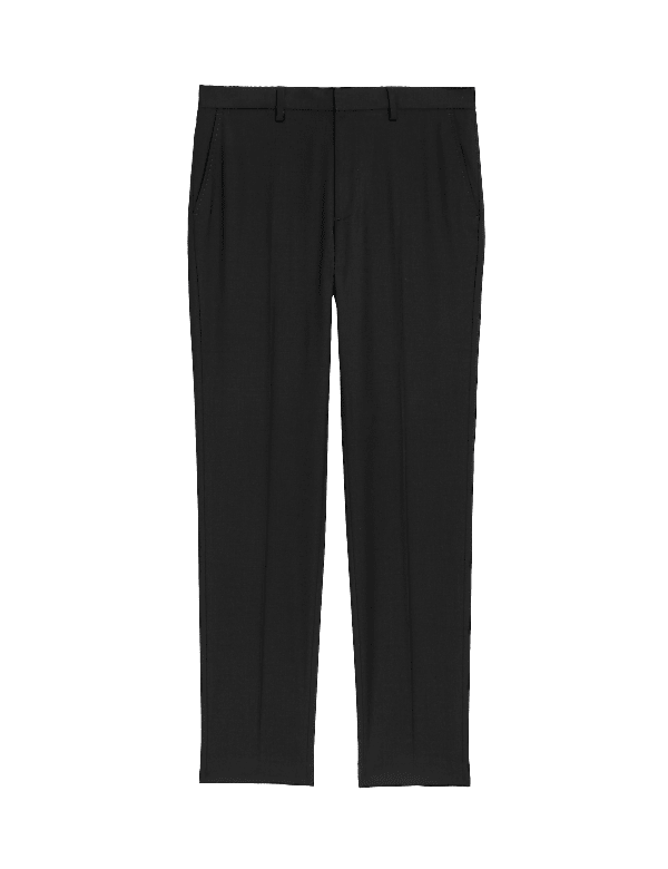 Wool Rich Stretch Trousers