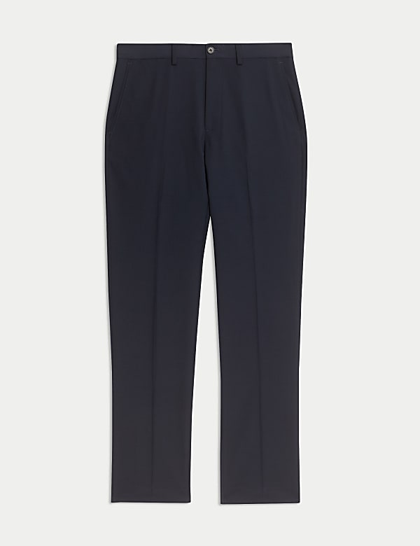 Regular Fit Wool Blend Trousers - JO