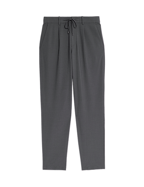 Wool Blend Performance Trousers