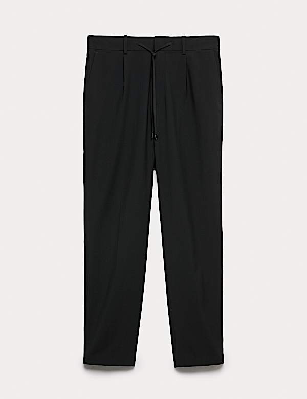 Wool Blend Performance Trousers - US