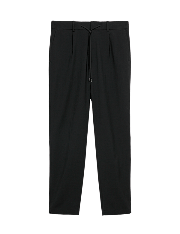 Wool Blend Performance Trousers
