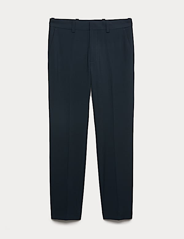 Slim Fit Wool Blend Performance Trousers - BN