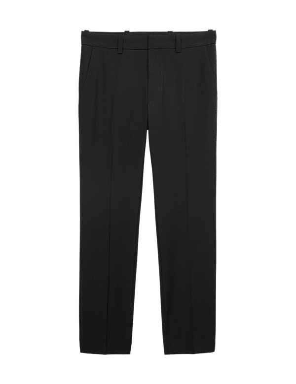 Slim Fit Wool Blend Performance Trousers