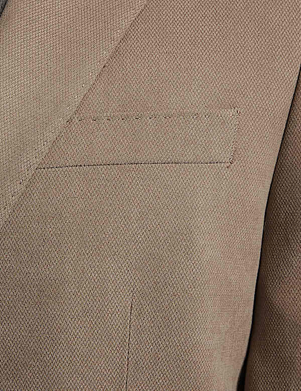 Regular Fit Textured Jacket