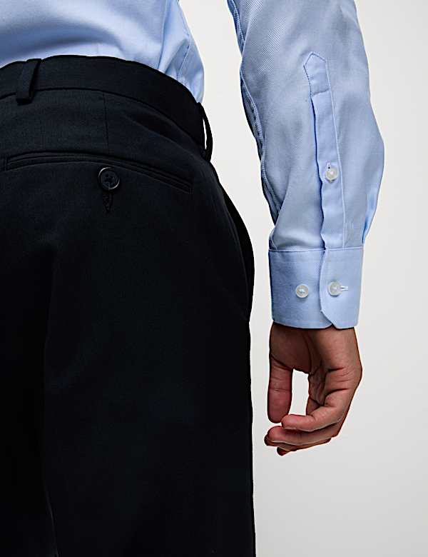 Regular Fit Stretch Trousers
