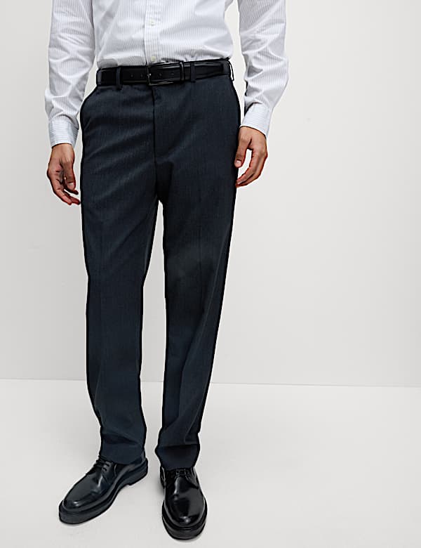 Regular Fit Stretch Trousers