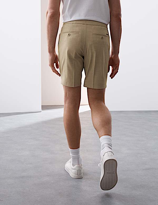 Regular Fit Elasticated Waist 360 Flex Shorts - VN
