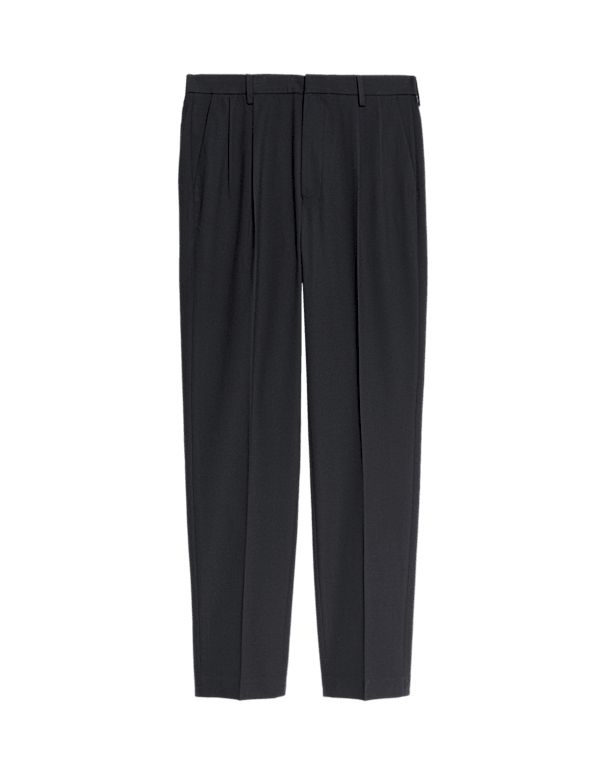 Tailored Fit 360 Flex Pleated Trousers