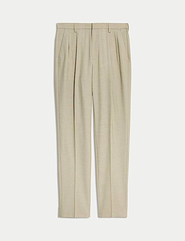Tailored Fit 360 Flex Pleated Trousers - US