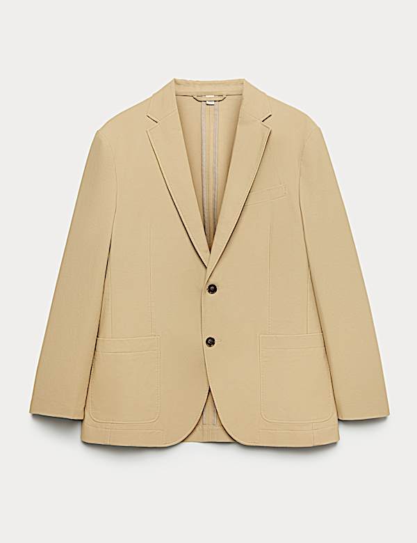 Blazer Kanvas Dicuci Katun Murni - ID