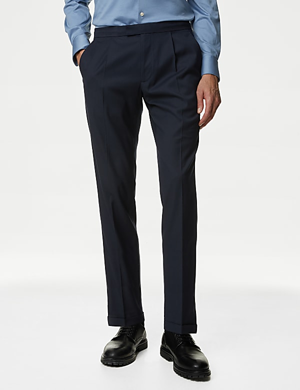 Half-Elasticated Waist Trousers