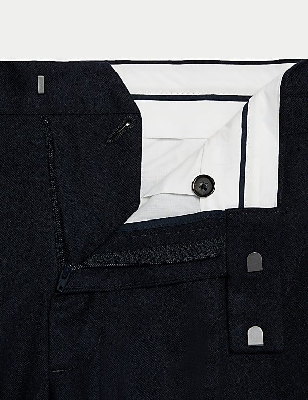 Tailored Fit Warm Handle Twill Trousers