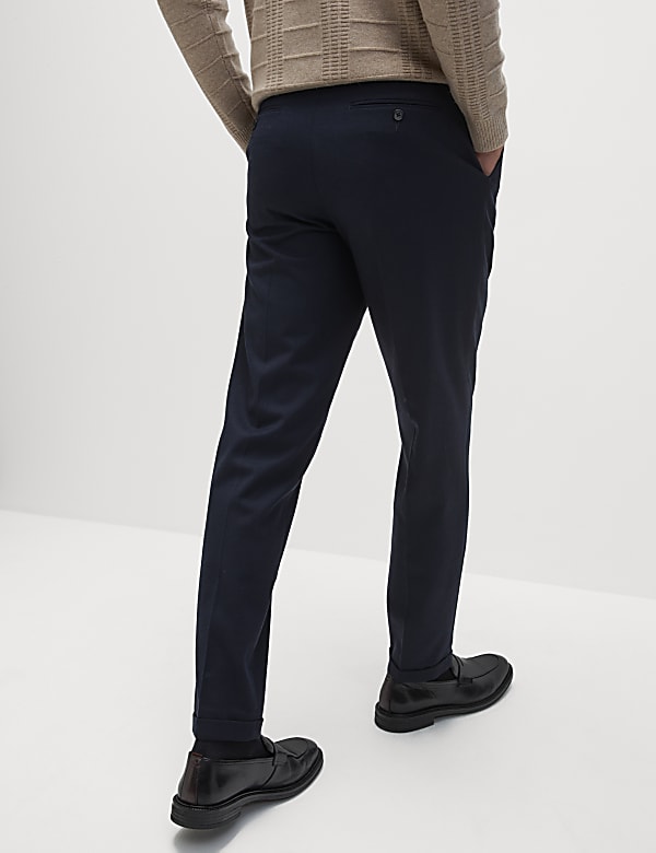 Tailored Fit Warm Handle Twill Trousers